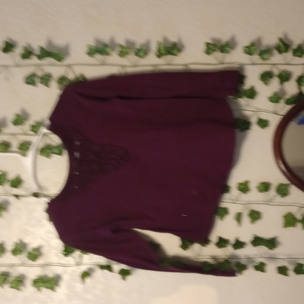 Gorgeous plum detailed kid shirt